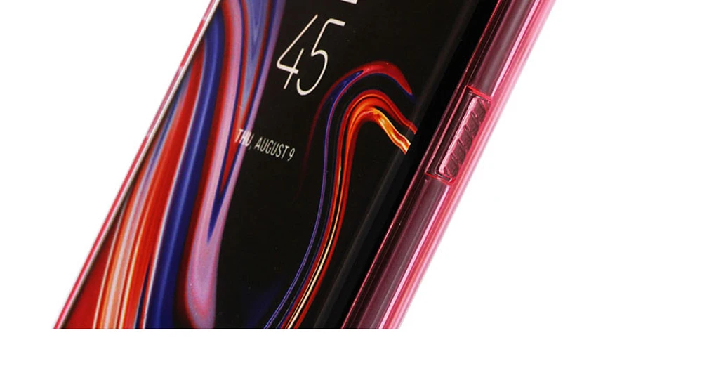 ITEUU Note9 Note8 воздушная подушка TPU PC противоударный чехол для samsung Galaxy Note 9 8 чехол s прозрачная задняя крышка противоударный