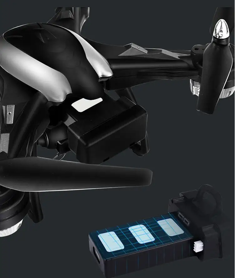 Gps Professional wifi FPV Дрон 50 см 4k 1080P камера Follow Me gps с 500 м дальнее управление VS H501S