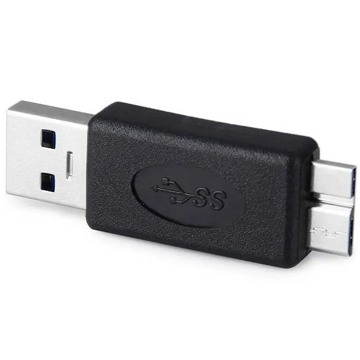Черный кабель хоста Micro USB 3 0 OTG для флэш-накопителя и SSD с USB-адаптером | Компьютеры