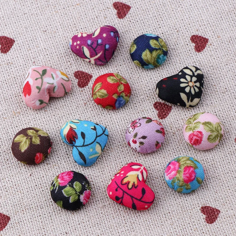 30 шт. круглые пуговицы в форме сердца|buttons scrapbooking|button flatbackdecorative buttons |