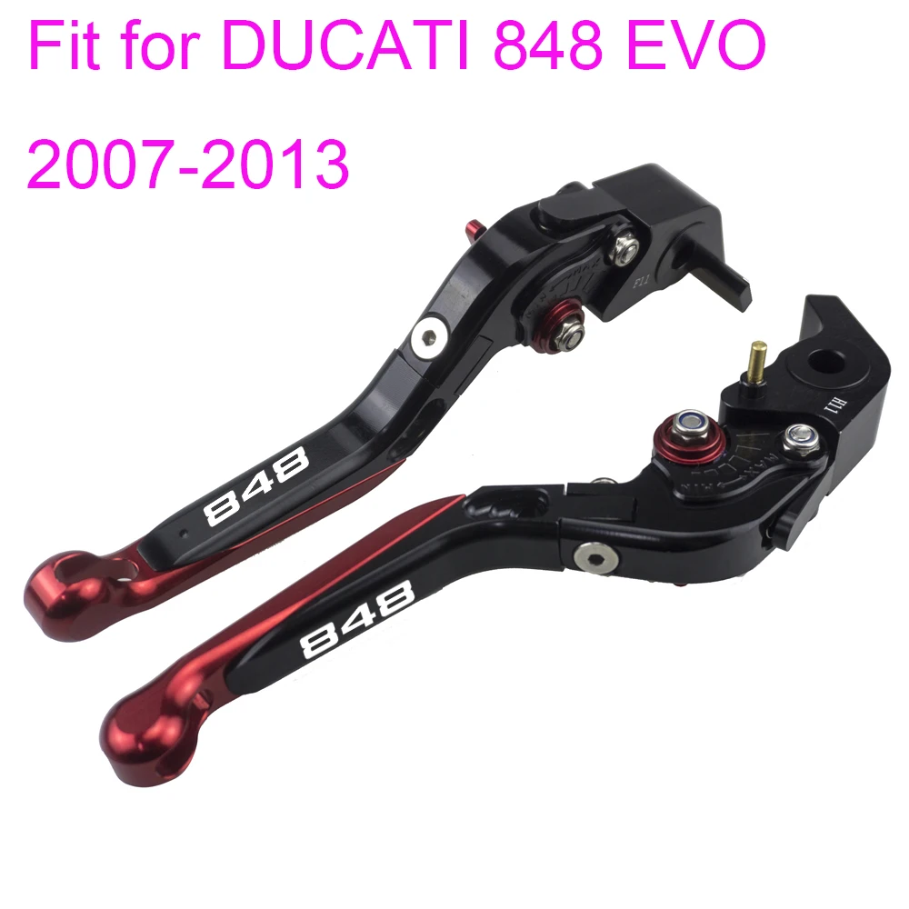 KODASKIN Складные Выдвижные тормозные рычаги сцепления для DUCATI 848 EVO 2007 2013|Рычаги