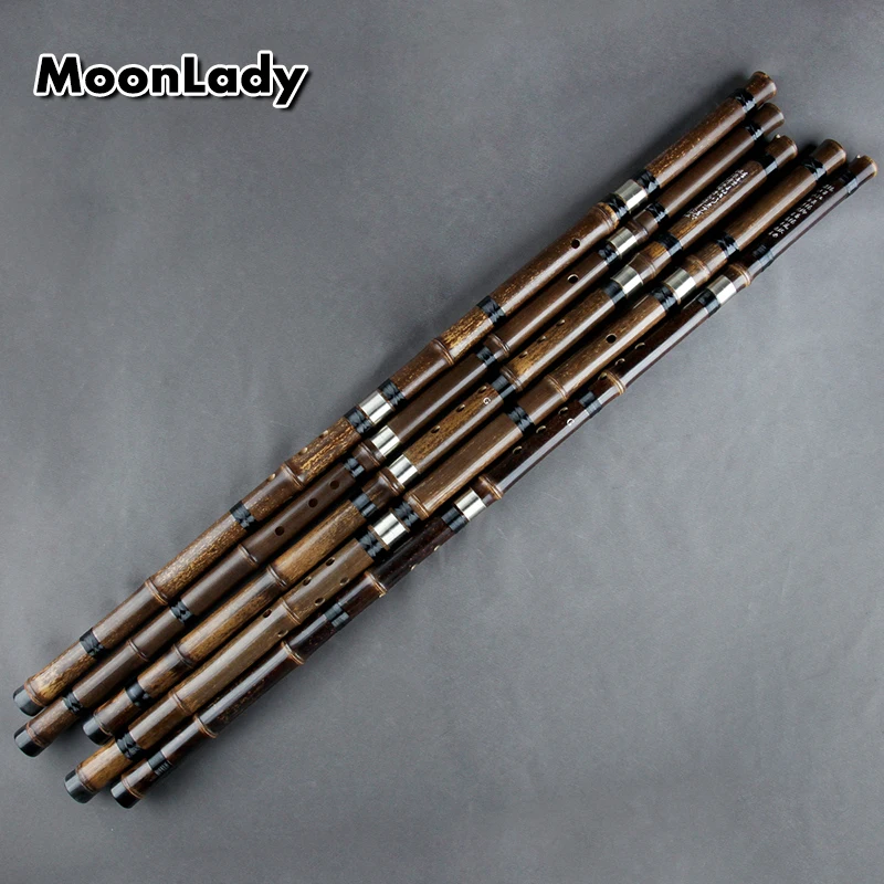 Китайская флейта Xiao Bamboo 3 секции Профессиональный музыкальный инструмент Woodwind