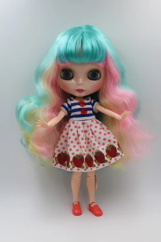 Бесплатная доставка шарнирная кукла BJD сделай сам ню Блит подарок на день