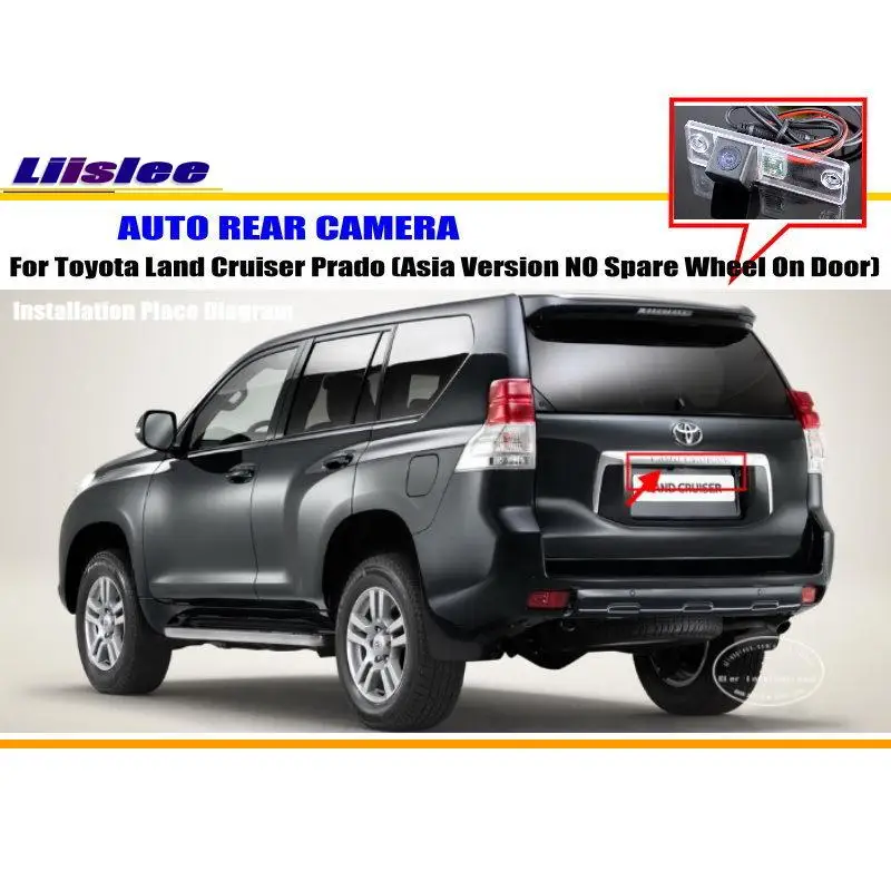 Liislee Автомобильная камера для Toyota Land Cruiser Prado (Азиатская версия без запасного