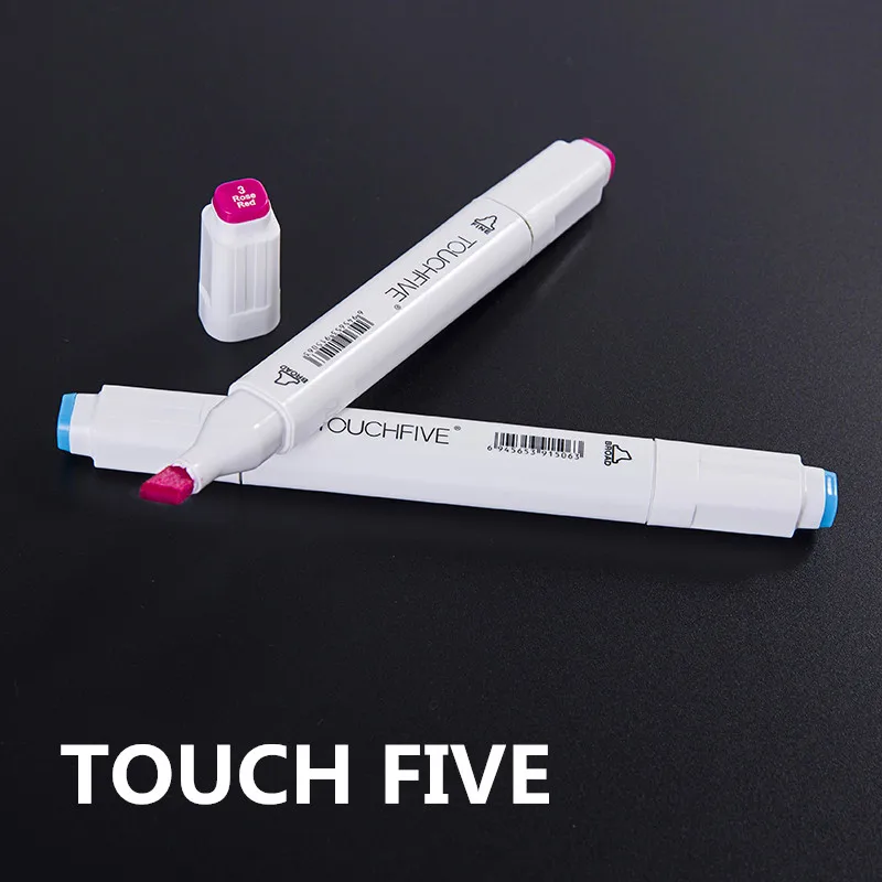 168 цветов маркеры TouchFive скетч с двойной головкой профессиональные художественные