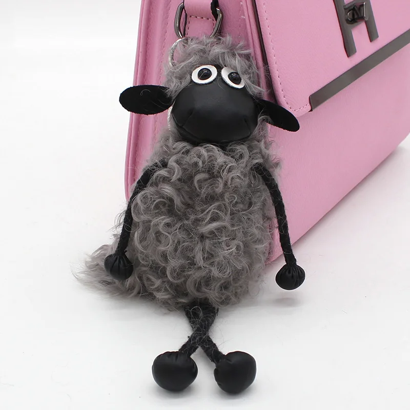 Декоративный Автомобильный ключ из натуральной кожи кашемировый шерстяной