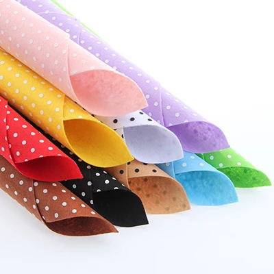 Нетканая ткань толщиной 1 мм Войлок из полиэстера для украшения дома набор шитья