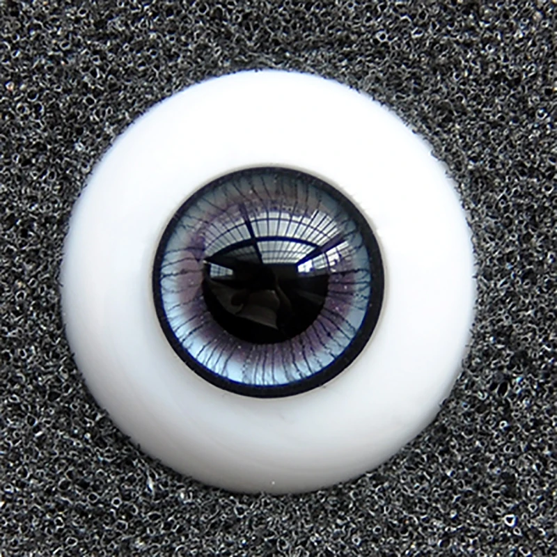 Bybrana Bjd eyeball имеет небольшой Ирис sd моделирование темно-серый стеклянный глаз 12 мм 14 мм 16 мм 18 мм 20 мм