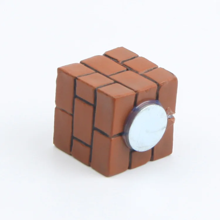Brown wall Принцесса Радуга облака 3D Funy стереоскопический Super Mario Bros магниты на холодильник стикер сообщений детская игрушка подарок на день рождения - Цвет: Brown wall