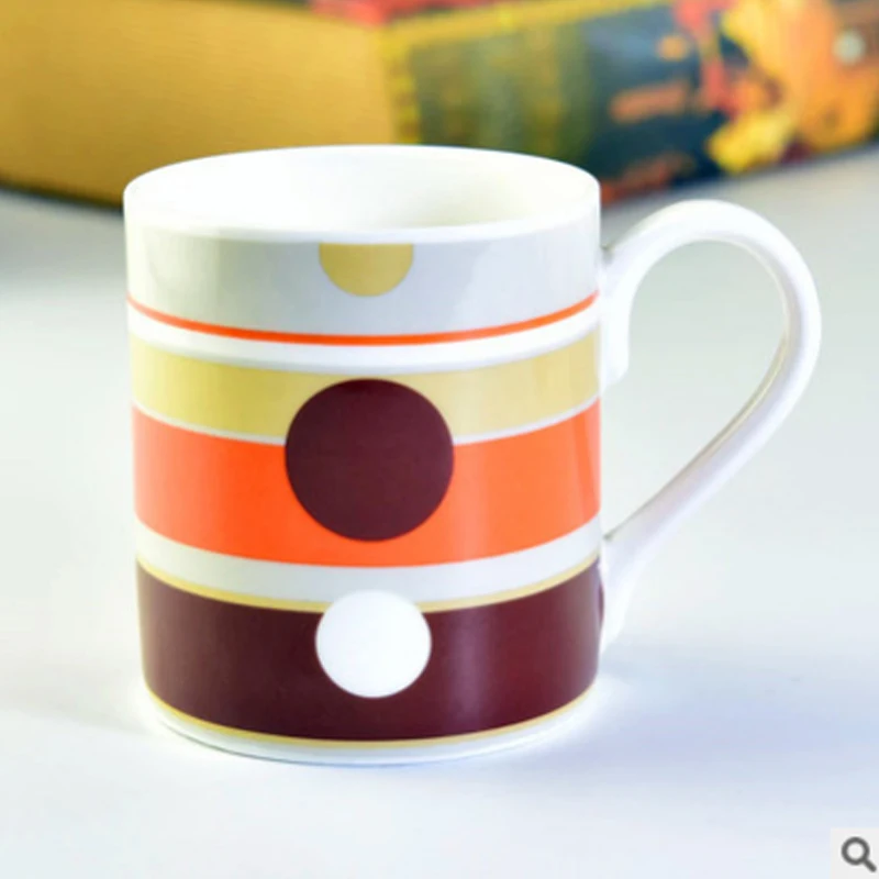 Повседневная керамическая кружка креативная чайная чашка из костяного