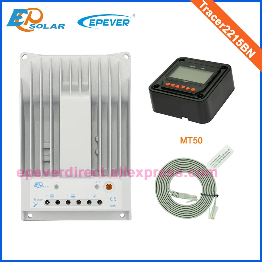 20A Солнечный контроллер низкая цена MPPT Trace2215BN с MT50 Max Pv вход 150v и USB кабель |
