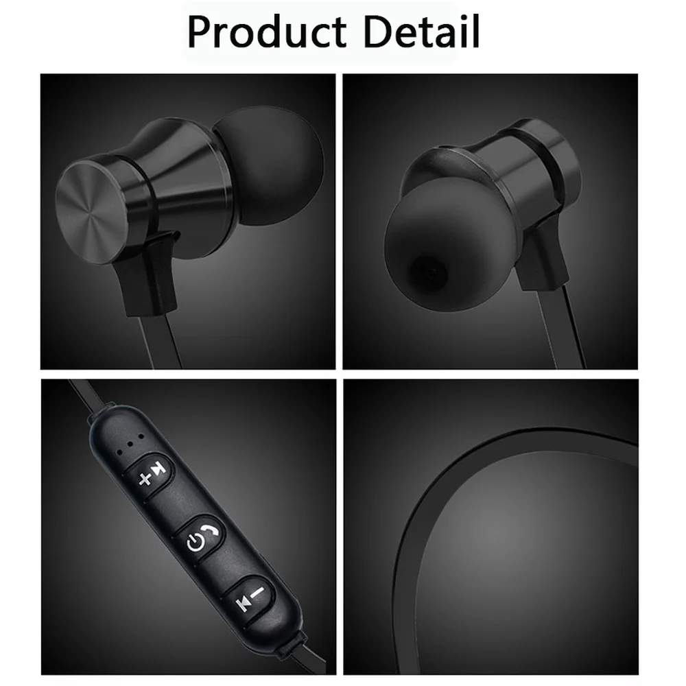 Магнитные наушники Rovtop XT11 с Bluetooth 4,2, беспроводная гарнитура, спортивные наушники для iPhone, Xiaomi, huawei, наушники Z2