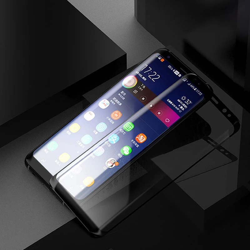 Лучший + 5D закаленное Стекло для Samsung Galaxy S6 S7 край s6edge s7edge Экран протектор пленка