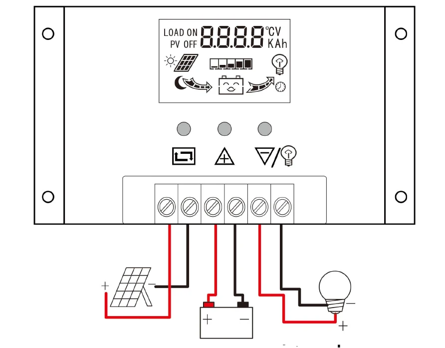 60A 50A 40A Солнечный Зарядное устройство контроллера 12V 24V ЖК-дисплей солнечный регулятор PWM для свинцово-кислотный литий-ионный LiFePO4 Батарея для солнечной Системы