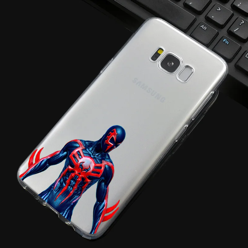 DREAMFOX N052 героический Человек-паук Мягкий ТПУ силиконовый чехол для samsung Galaxy Note S 3 4 5