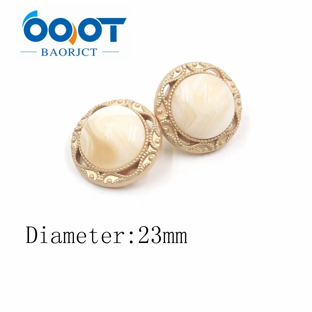 OOOT BAORJCT A 19701 741 23 мм 10 шт. высококачественные модные металлические пуговицы свитер