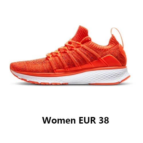 EUR 38 Women Оригинальная обувь Xiaomi Mijia, 2 кроссовки, спортивные, однолитые, Techinique, система блокировки рыбьей кости, эластичная трикотажная вамп для мужчин и женщин - Цвет: EUR 38 Women