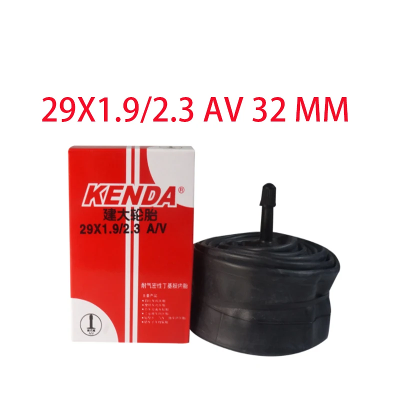 2 шт внутренняя труба KENDA велосипедная шина MTB 24/26/27,5/29/700C горный шоссейный велосипед 29 дюймов AV FV велосипедные шины резиновая трубка Велоспорт - Цвет: 2PCS 29X1.9 2.3 AV32