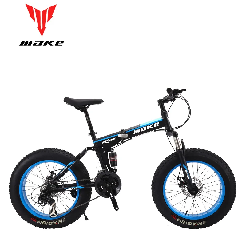 Стальная складная рама фэтбайк 20 колес 24 скорости SHIMANO|Велосипеды| |
