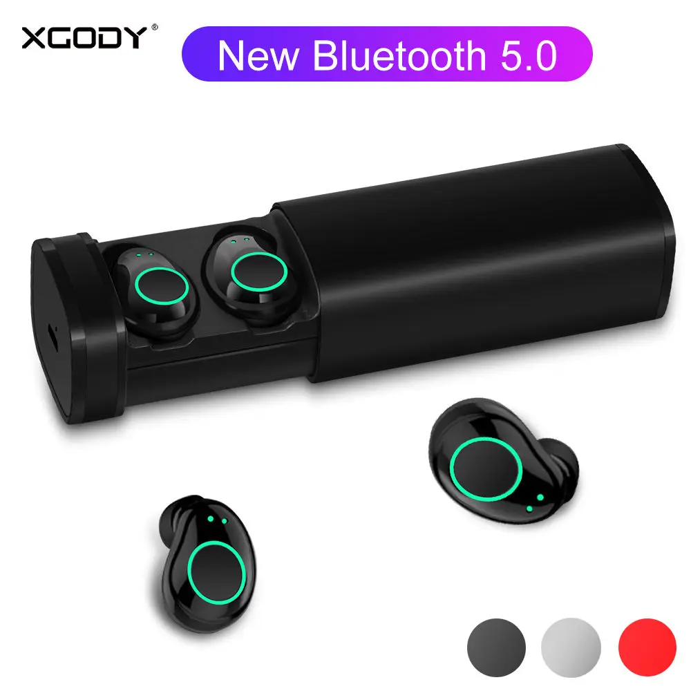 XGODY X23 TWS Новые Bluetooth 5 0 наушники беспроводные стерео Hands free Спортивные с