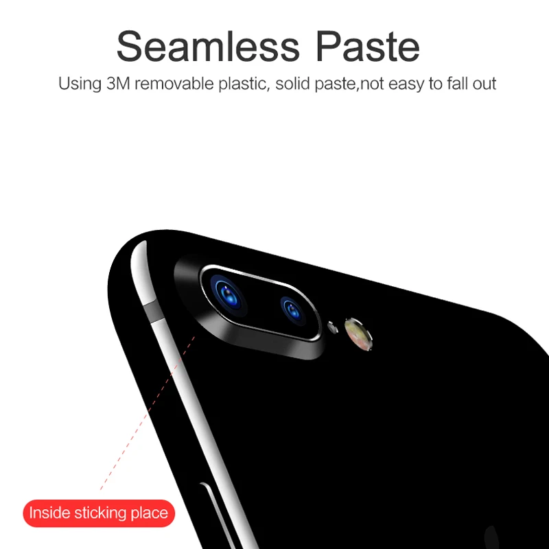 USAMS кольцо для объектива Защитная пленка iPhone 7 алюминиевое защитное чехол plus
