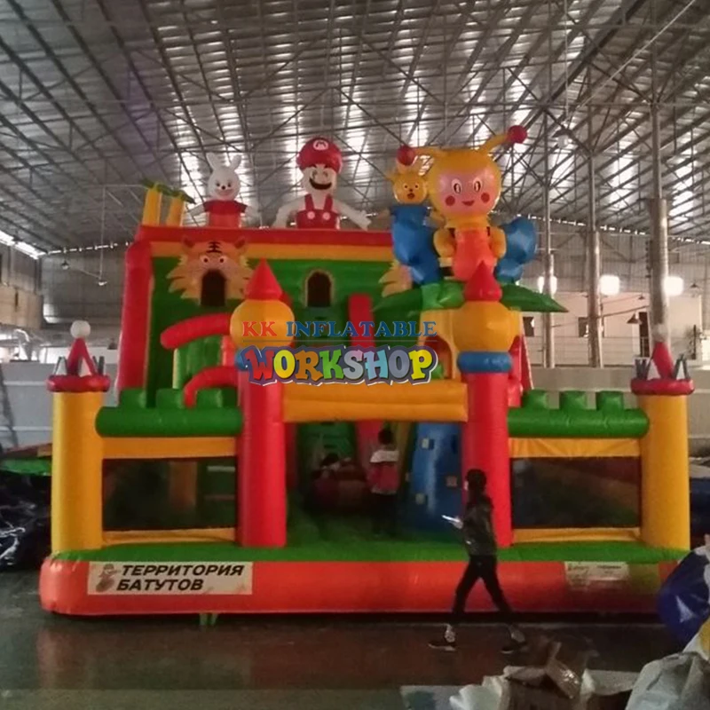 Надувная горка на заказ Замок Комбинация super slide fun city | Игрушки и хобби