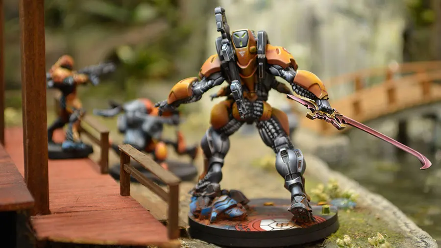 [Loong Way Miniatures] Corvus Belli Infinity 0545 GUIJIA SQUADRON 32 мм Металлические Миниатюрные | Игрушки и