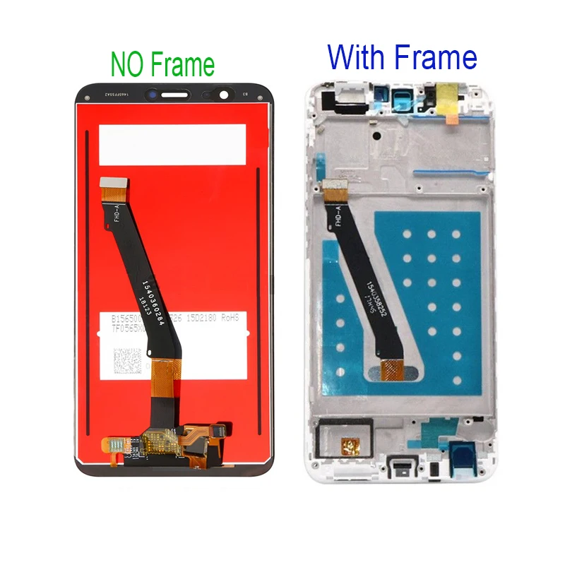 С рамкой 5 65 &quotдля huawei P Smart FIG LX1 L21 L22 ЖК-дисплей кодирующий преобразователь