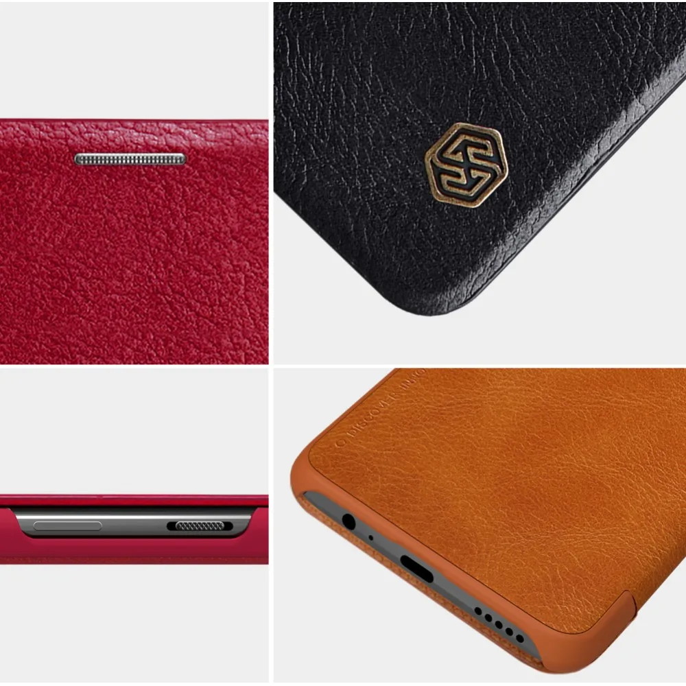 Oneplus 6 Чехол One plus Oneplus6 чехол Nillkin QIN серия Filp Кожаный кошелек с функцией