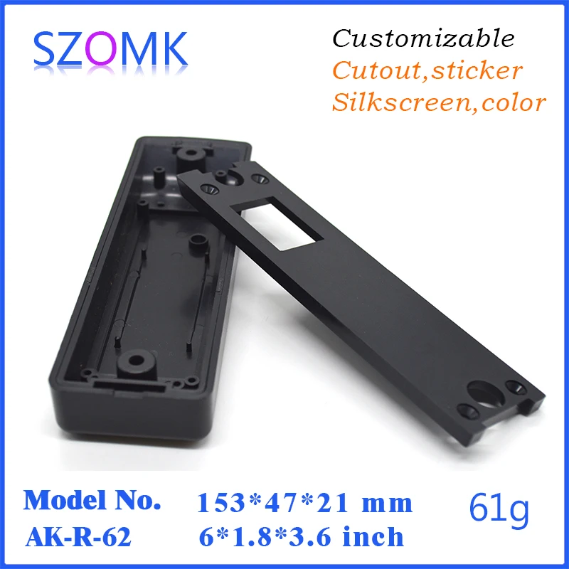 Корпус кардридера доступа szomk для дверей (1 шт.) 21*47*153 мм пластиковый корпус