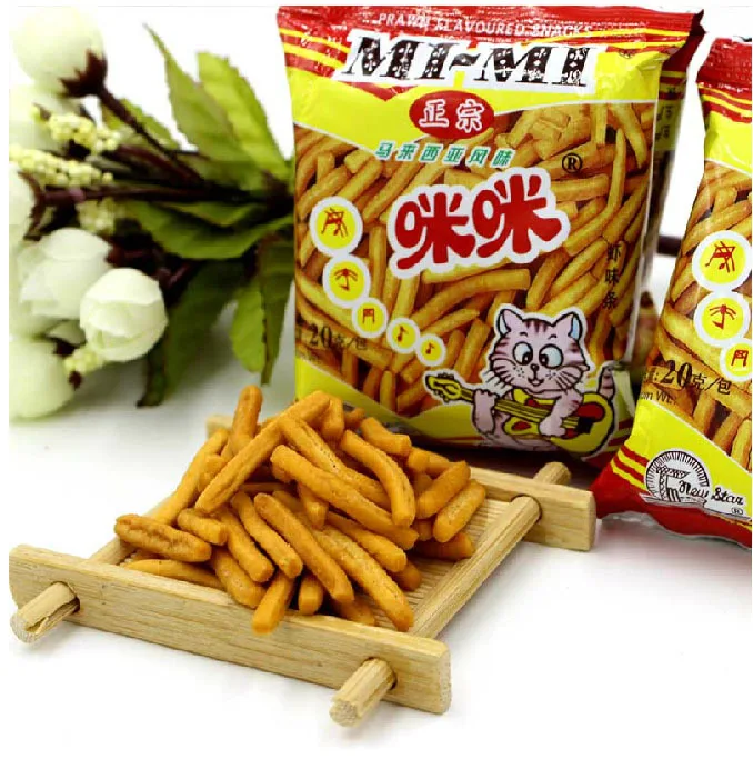 Китайская еда Закуски Креветки вкус 20 г 3 пакета(ов) Подарок Послеобеденный чай |