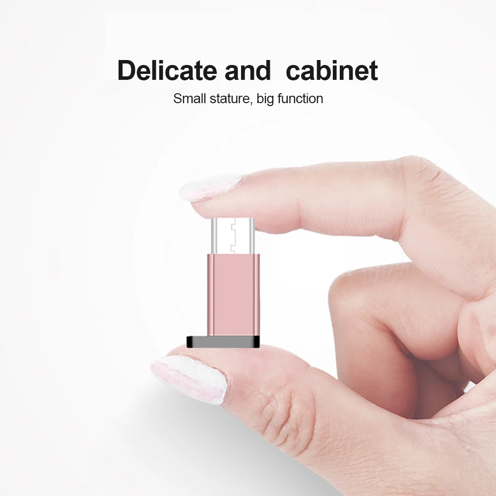 Переходник с Type C на Micro USB адаптер для телефона Android зарядки Xiaomi Samsung Usbc c