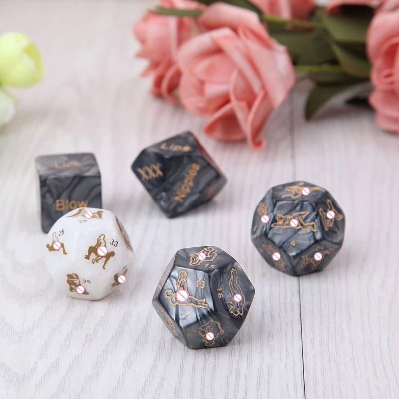 OOTDTY 5 шт. сексуальные кости Веселая взрослая Юмористическая игра эротическая