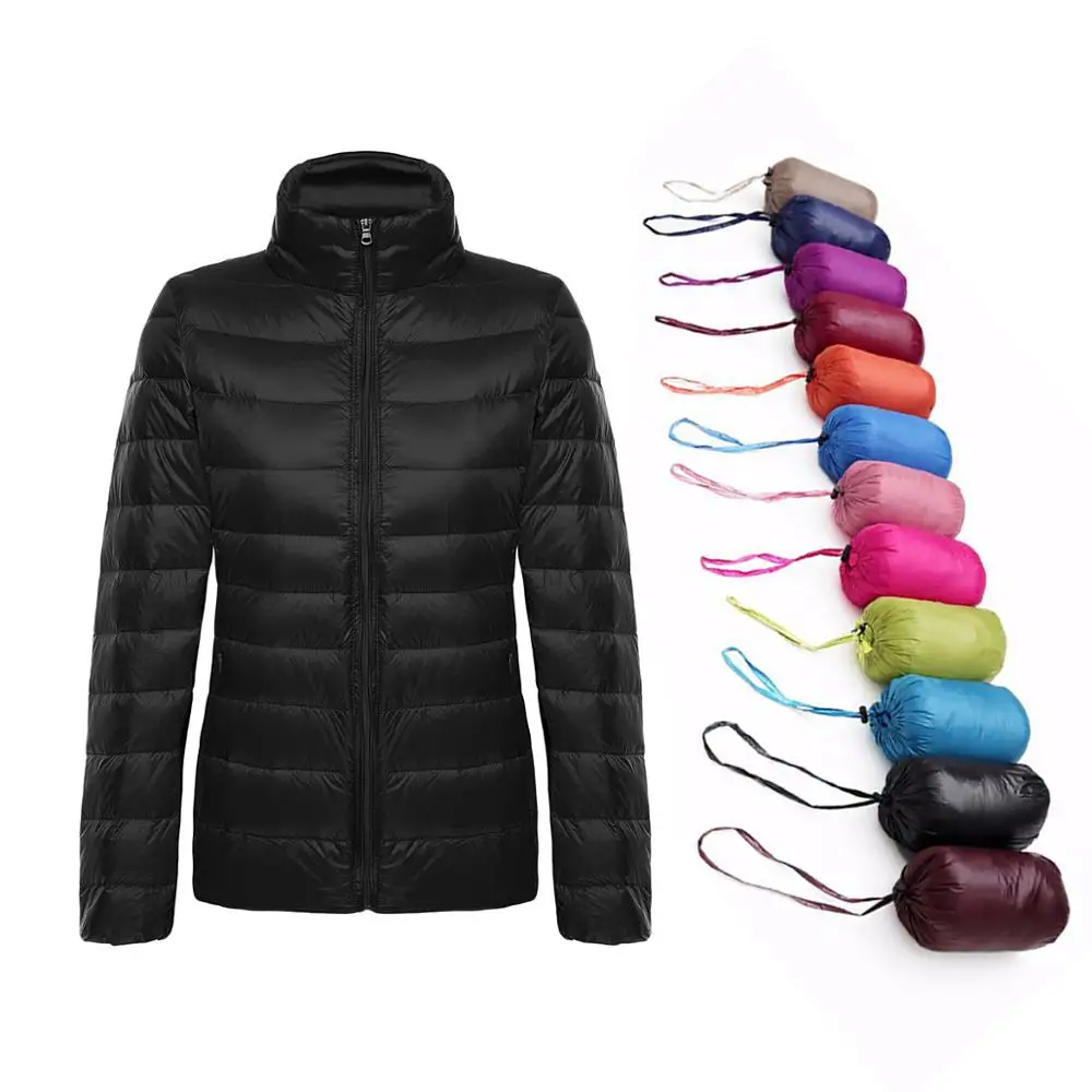 

Plus Size Women Winter Jackets Ultra Light White Duck Down Coat Spring Autumn Outwear Warm Slim Women's Parka Coats 5XL 6XL 7XL
