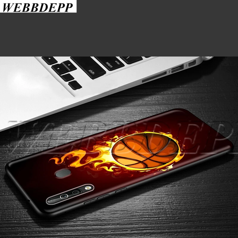 WEBBEDEPP I love basketball Мягкий ТПУ чехол для Samsung Note 10 Plus A10S A20S A30S A40S A50S A60 A70 M10 M20 M30 |