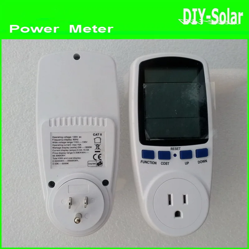 Цифровой измеритель мощности с ЖК-дисплеем 120 В 60 Гц | Электроника