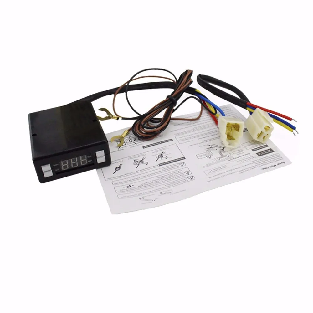 Новый универсальный турбо таймер 12 В мини бокс автомобильный
