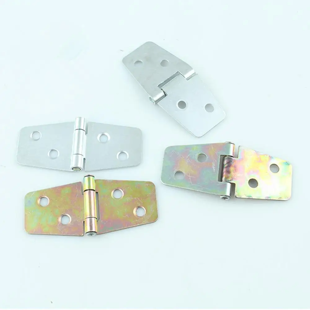 10PCS1 дюймовый заслонки оцинкованные петли Расширенный цвет цинк белый небольшой