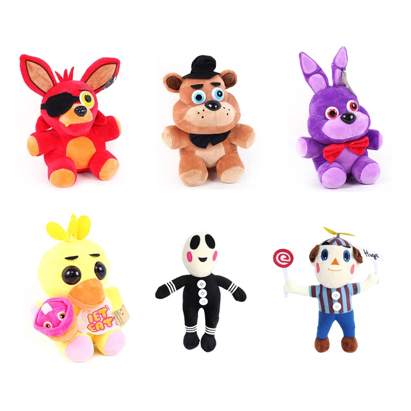 Горячая Распродажа Five Nights At Freddy FNAF лиса медведь Бонни игрушки плюшевые подвески