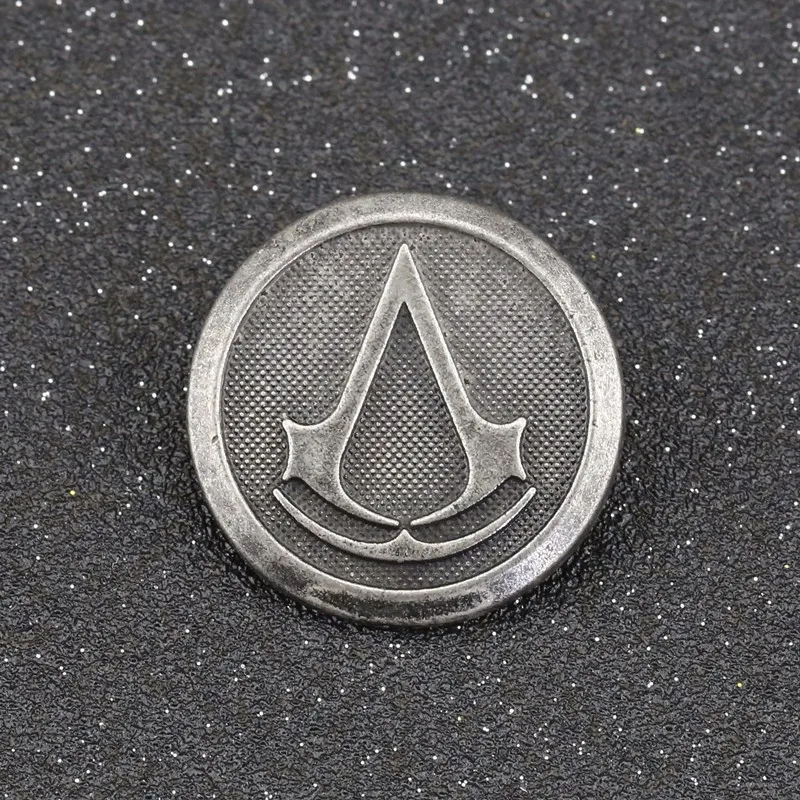 Assassins Creed Брошь булавка Abstergo Рыцари Тамплиер мастер орел логотип значок Альтаир Эцио Коннор Desmond Игра Ювелирные изделия