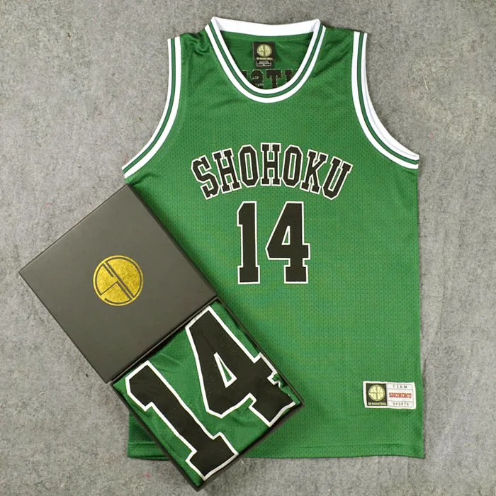 SLAM dank Косплей Костюм Shohoku 1-15 Sakuragi Hanamichi Баскетбол Джерси Топы рубашка Спортивная одежда школьная форма баскетбольной команды