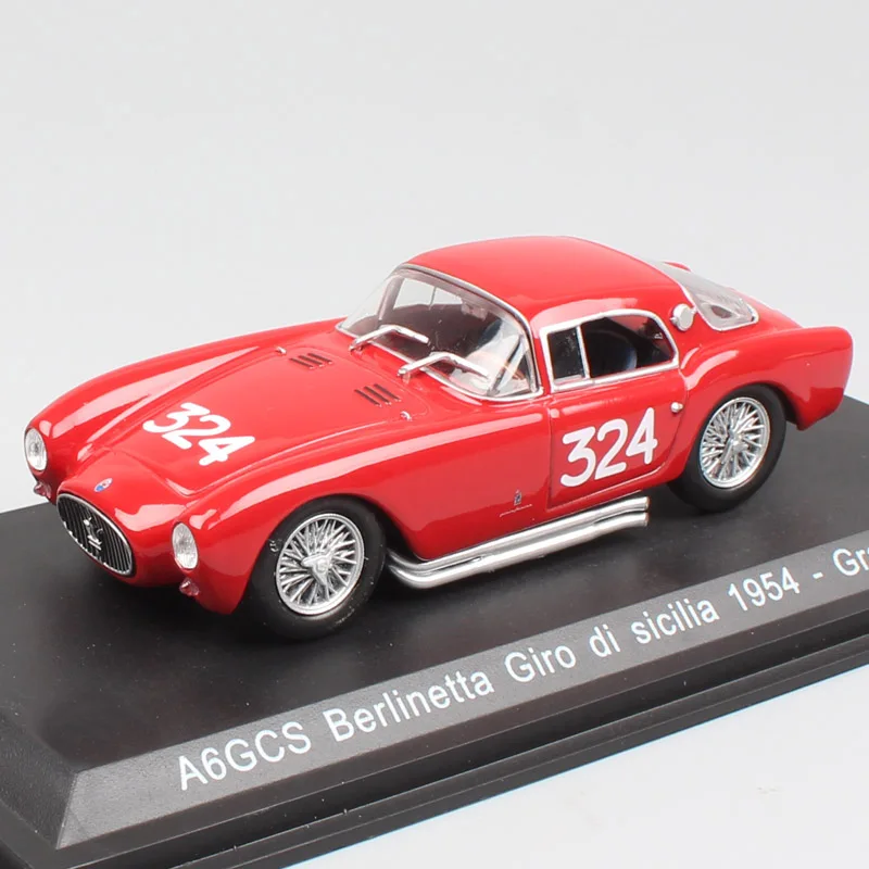 Классический масштаб 1:43 старый A6 GCS берлинетта тур из Сицилии Италия 1954 racer No.324