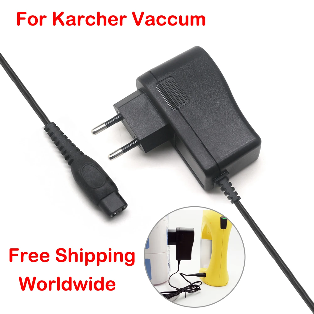 ЕС Европа 5 В 600ma Батарея Зарядное устройство для Karcher Windows вакуум Clearner WV50 WV55 WV60 WV70