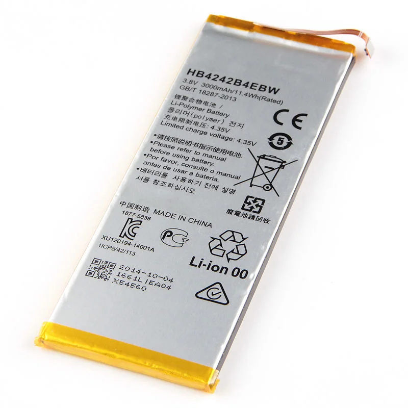 ISUNOO HB4242B4EBW Замена батареи для huawei honor 6 H60 L01 L02 L11 L10 3000 мАч | Мобильные телефоны и