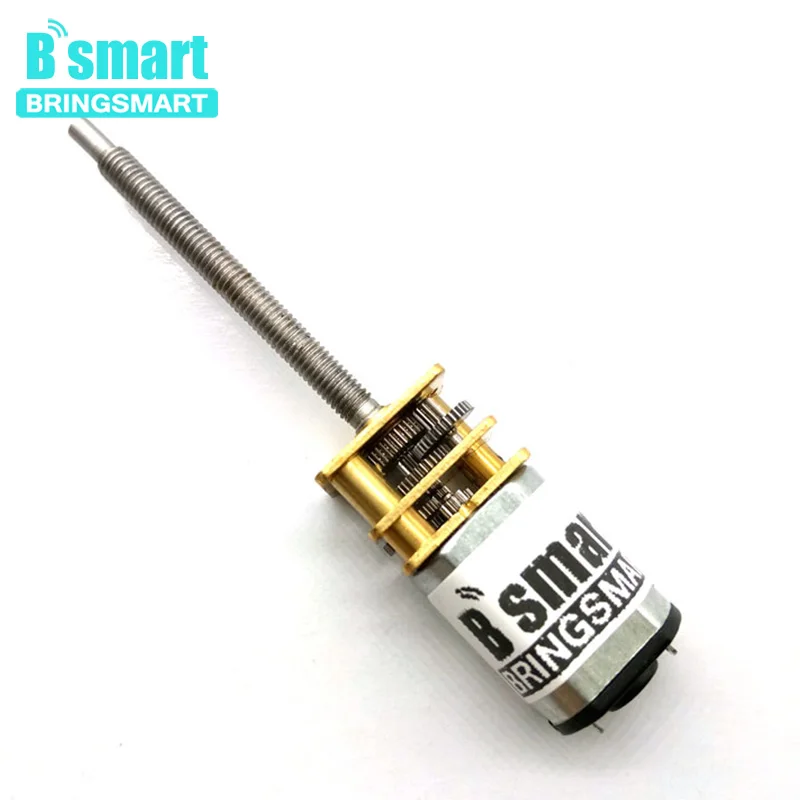 3V 6V 12V Micro Geared Motor DC 15-1000RPM Adjustable Speed Reversible With M3 Thread 34mm Shaft For DIY Robot Printers | Обустройство