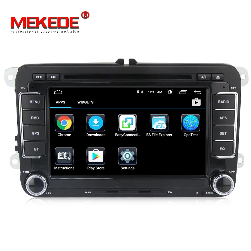 Mekede подходит для VW golf 5 6 passat b6 Skoda Octavia/Fabia/Rapid/Yeti/Superb с android8.1 Автомобильный gps dvd радио плеер
