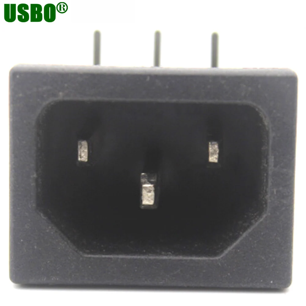Оптовая продажа 250В 10А IEC320 C14 C13 3 sprong 90 градусов AC PDU UPS оснастка питания 3p