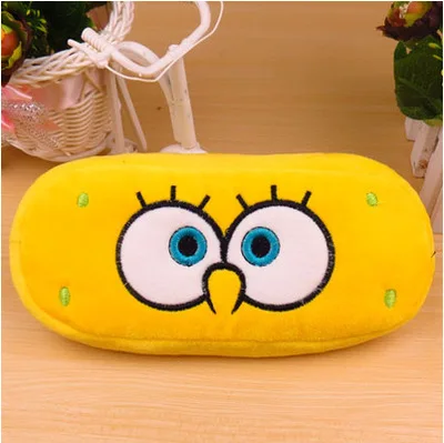 Sponge Bob Популярный 22 см прибл. Плюшевая сумка с игрушкой плюшевый чехол для монет сумка кошелек дизайн брелок плюшевая игрушка - Цвет: Sponge Bob
