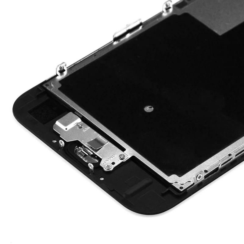 50 шт. Полный комплект ЖК-дисплей для iPhone 6s ЖК-дисплей Главная Кнопка+ фронтальная камера+ 3D сенсорный экран дигитайзер сборка