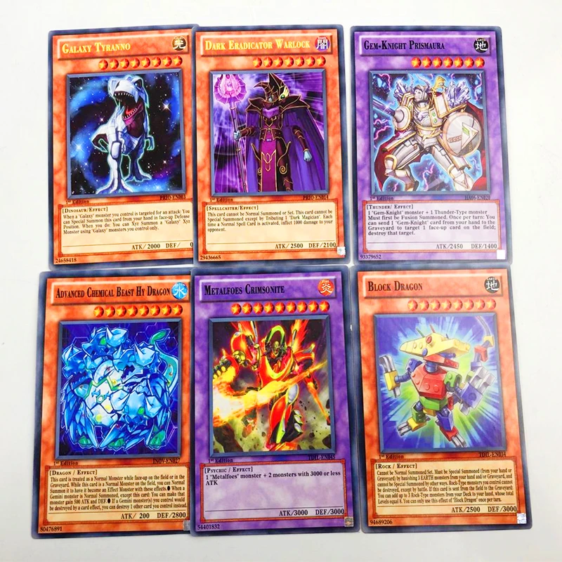 Yu gi oh! 216 комплекты из двух предметов комплект с коробка yu oh Аниме игровая